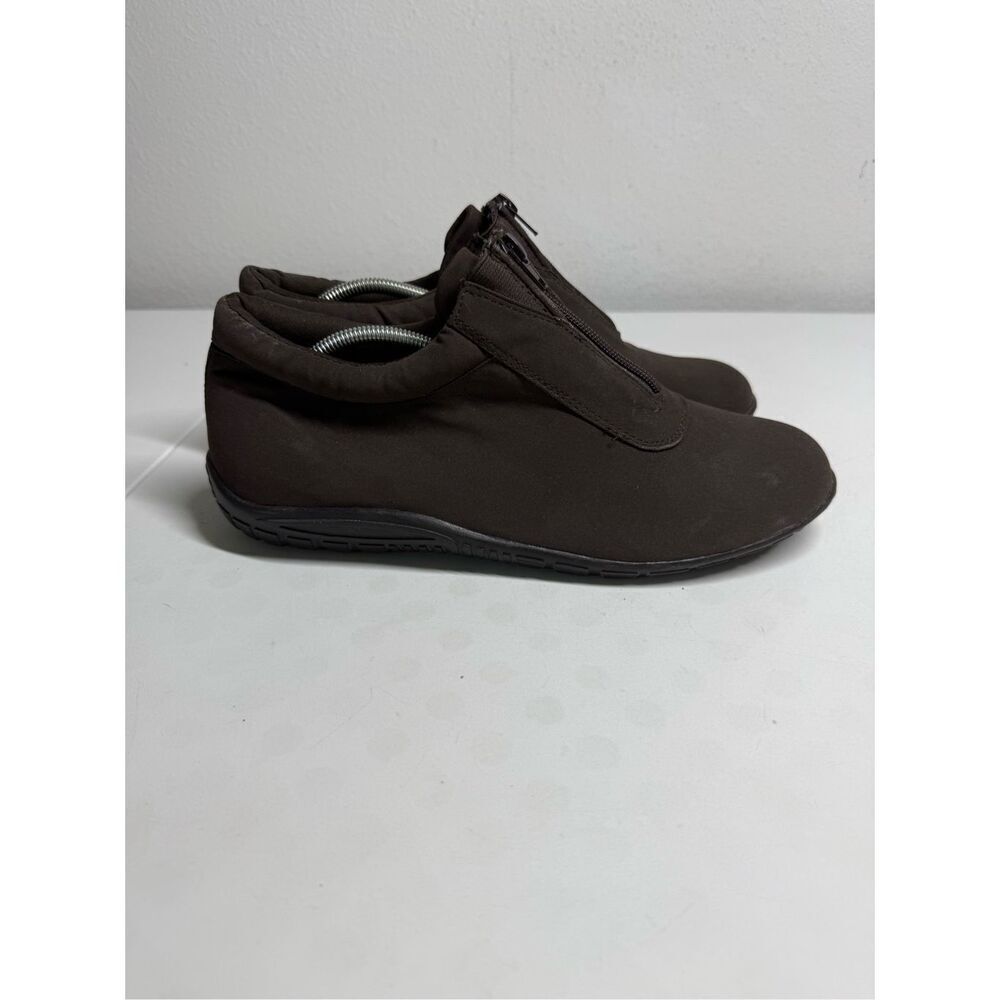 VALLEY LANE Womens Zip-front Booty / Brown Size 10
